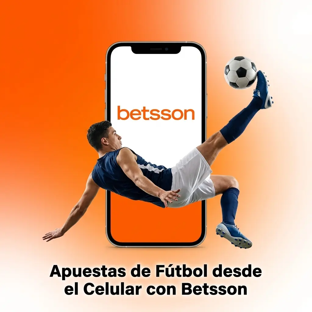 App de Betsson para apuestas de fútbol desde el celular