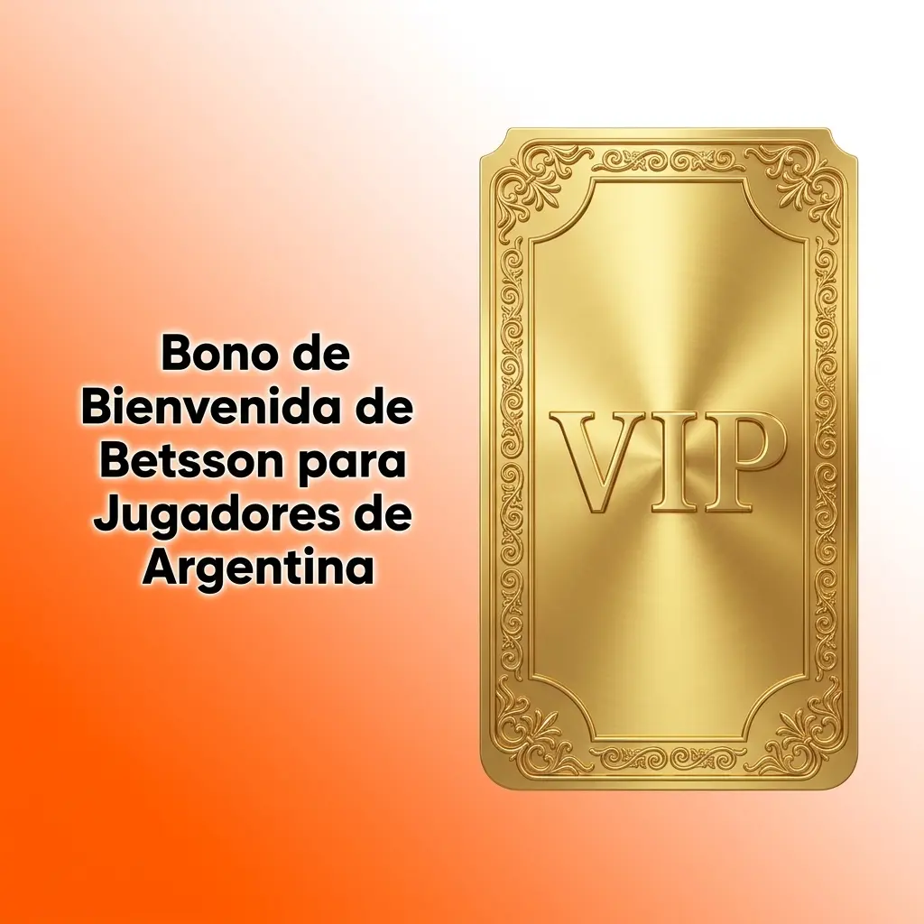 Bono de bienvenida Betsson Argentina hasta ARS 100.000