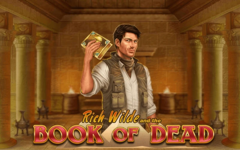 Tragamonedas Book of Dead de Play'n GO en el catálogo de Betsson Argentina.