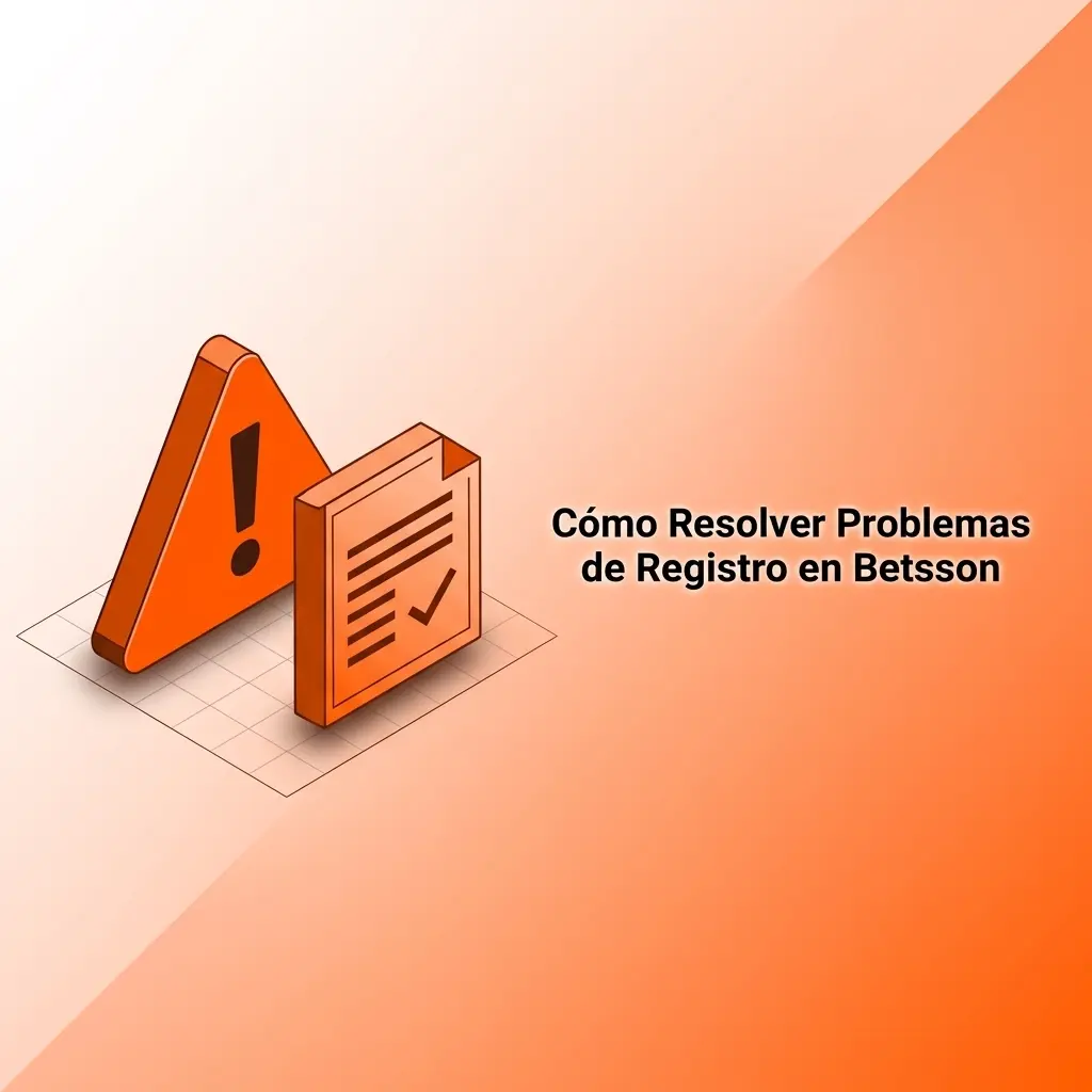 Soluciones a problemas de registro en Betsson