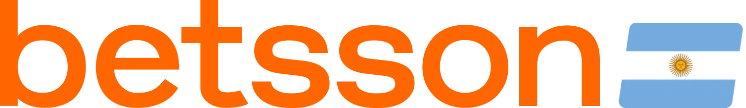Logo y plataforma de apuestas de Betsson Argentina.