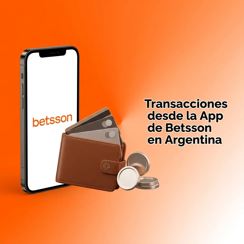 App de Betsson para gestionar depósitos y retiros en Argentina